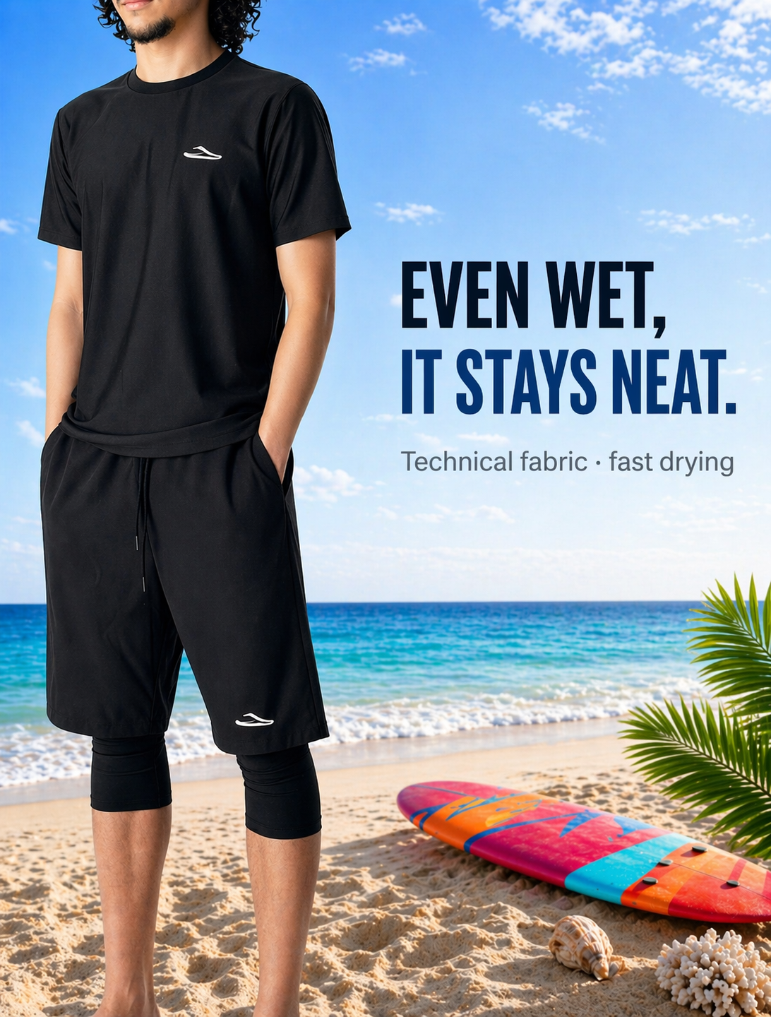 Full Coverage Swim Shorts — Stay Modest, Stay Comfortable