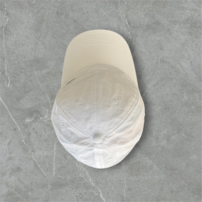 Soft and Classy White Cap – White