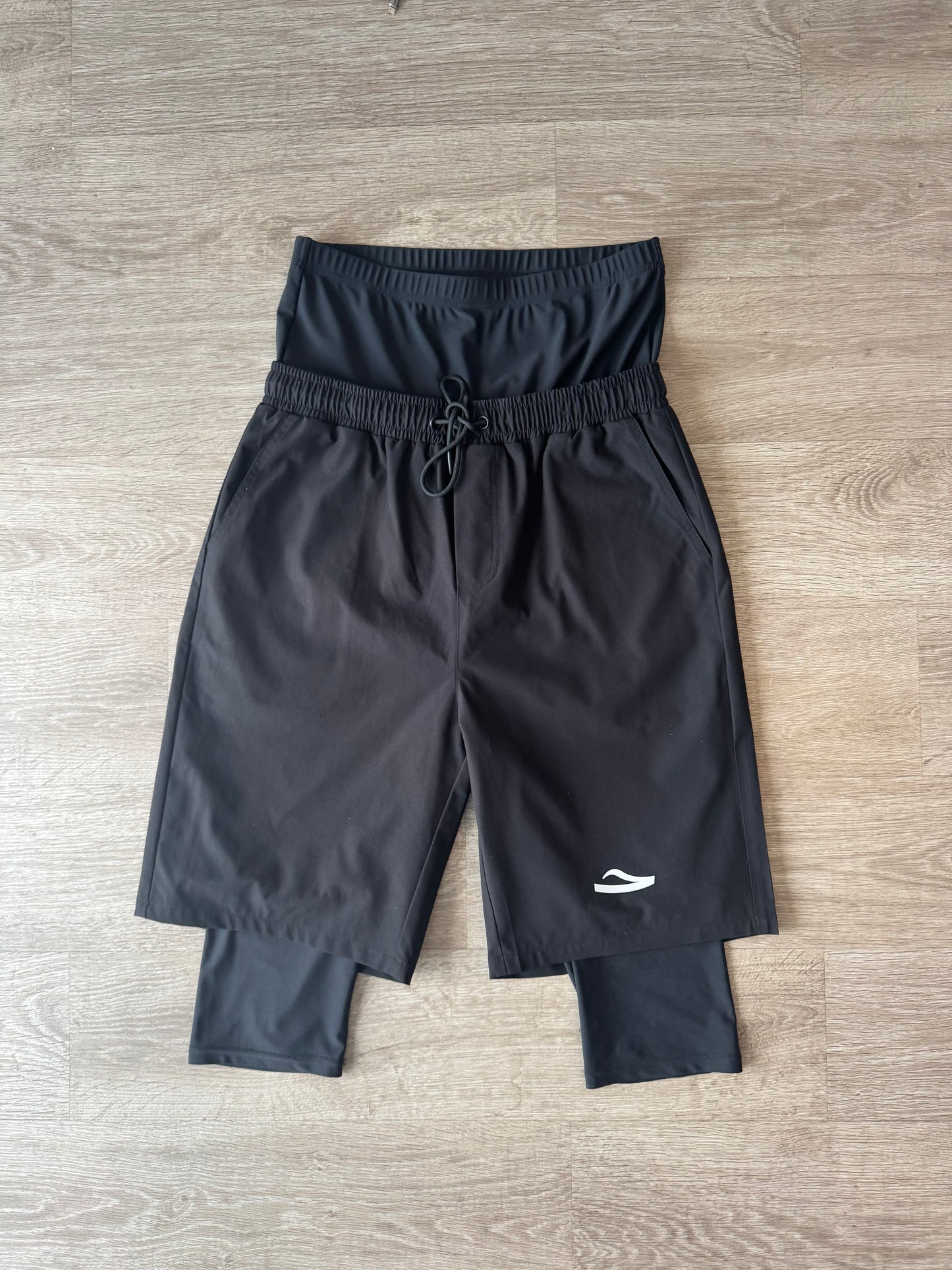 Modest swim shorts + modest men's t-shirt pack