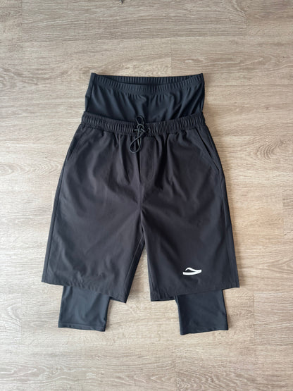Modest swim shorts + modest men's t-shirt pack