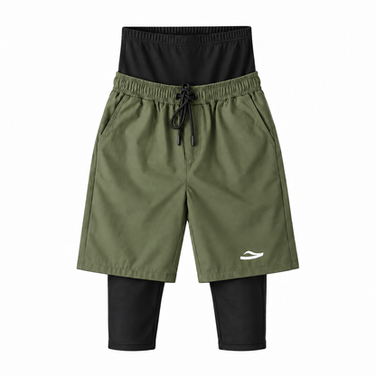 Short de bain enfant KAESSAR – Noir