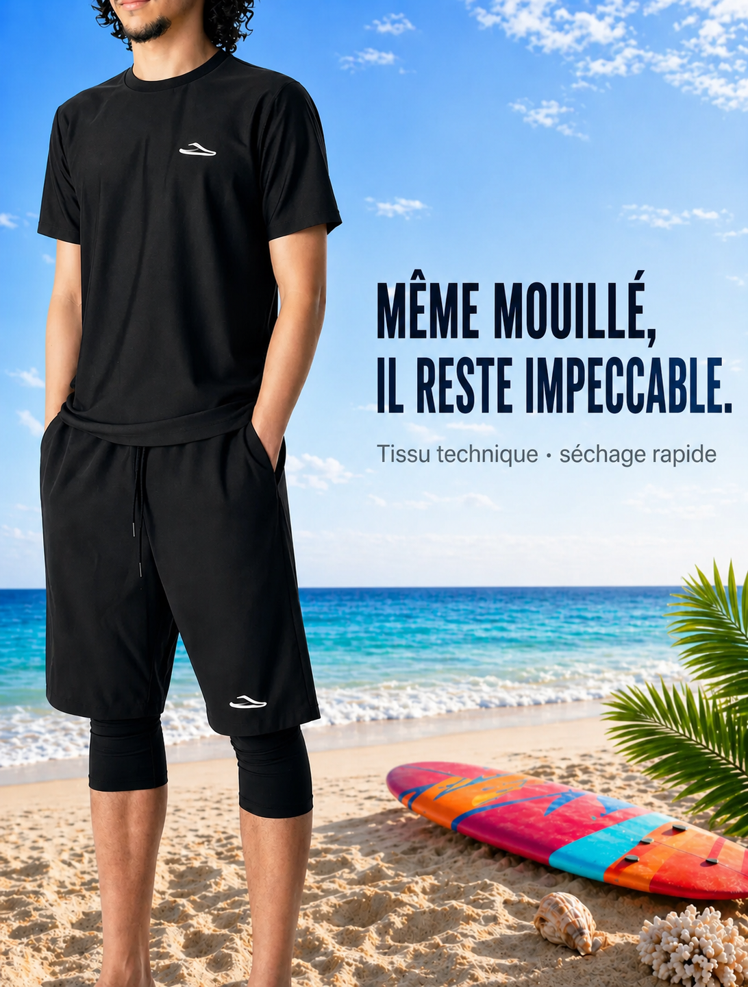 Short de bain premium et pudique